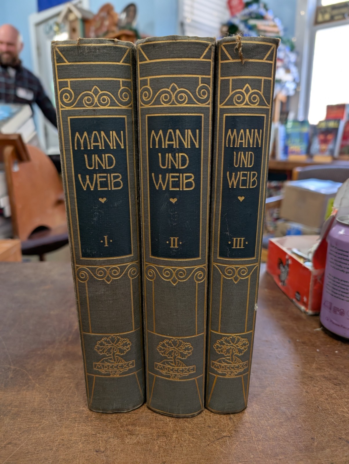 Mann und Weib by Koßmann & Weiß, 1890 – 3 Volume Set, VG+