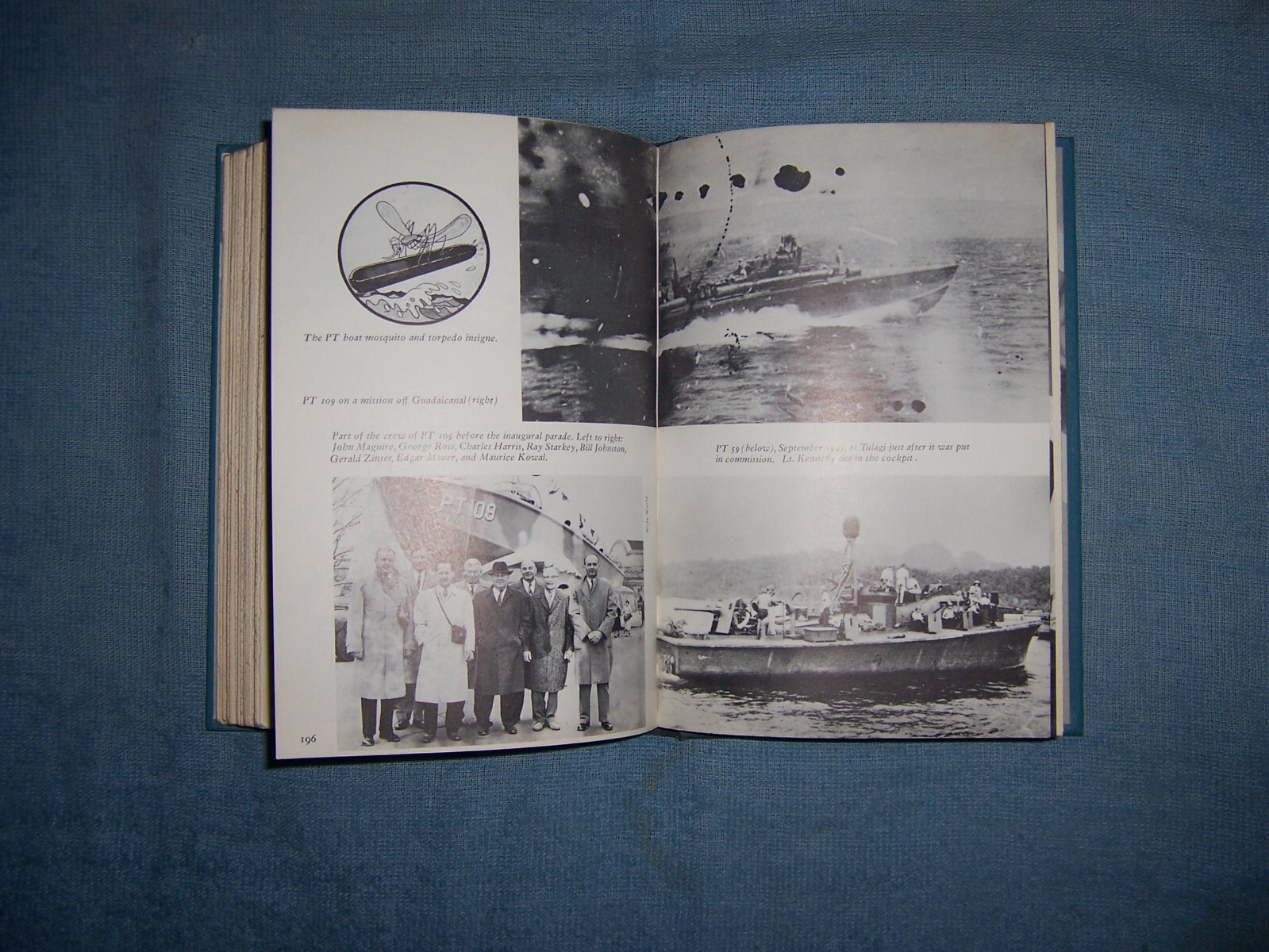 PT 109 by Robert J. Donovan/1st Ed/HCDJ/Military/War/WWII 1939-45