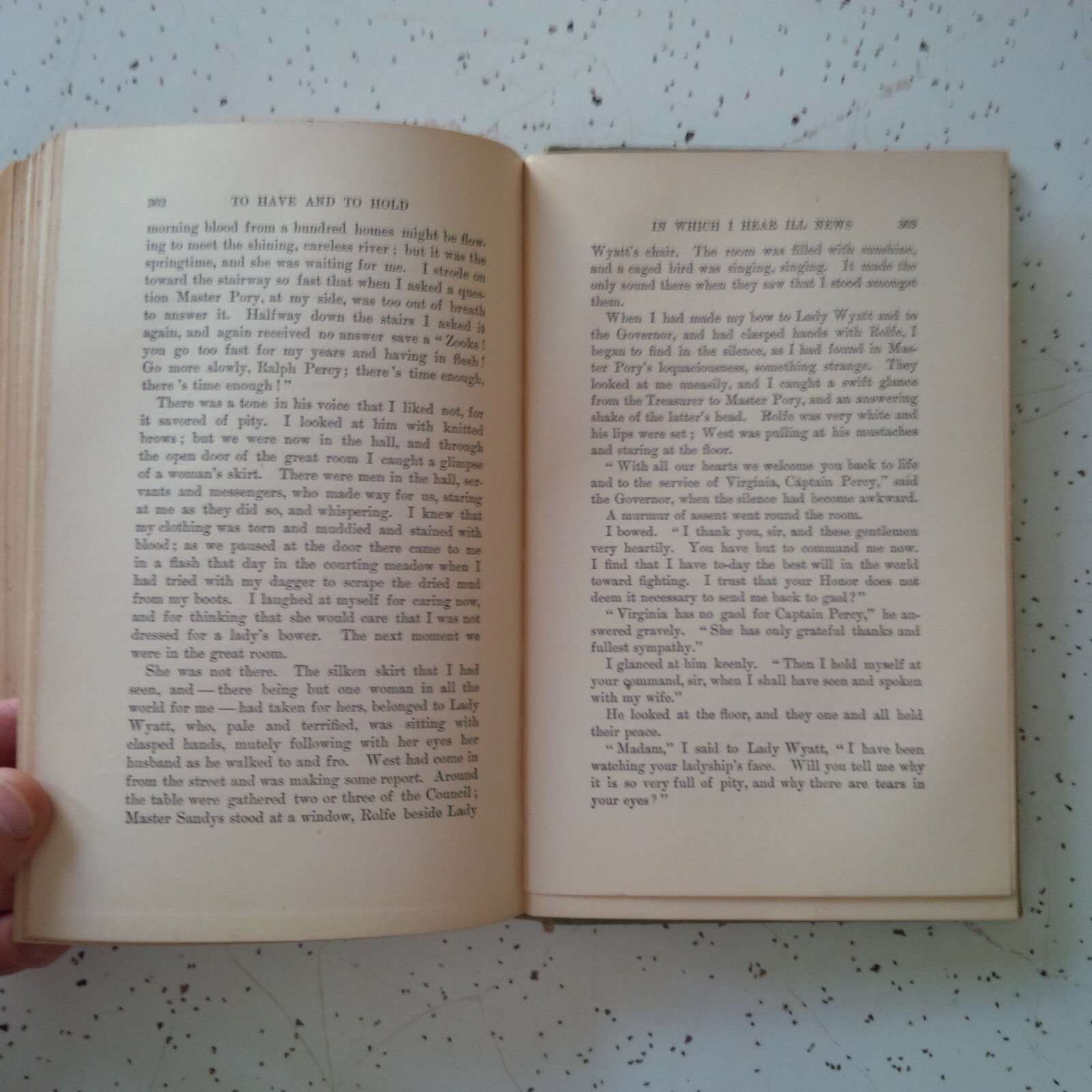 Original Antique First 1st Edition Mary Johnston To Have and To Hold Hardcover