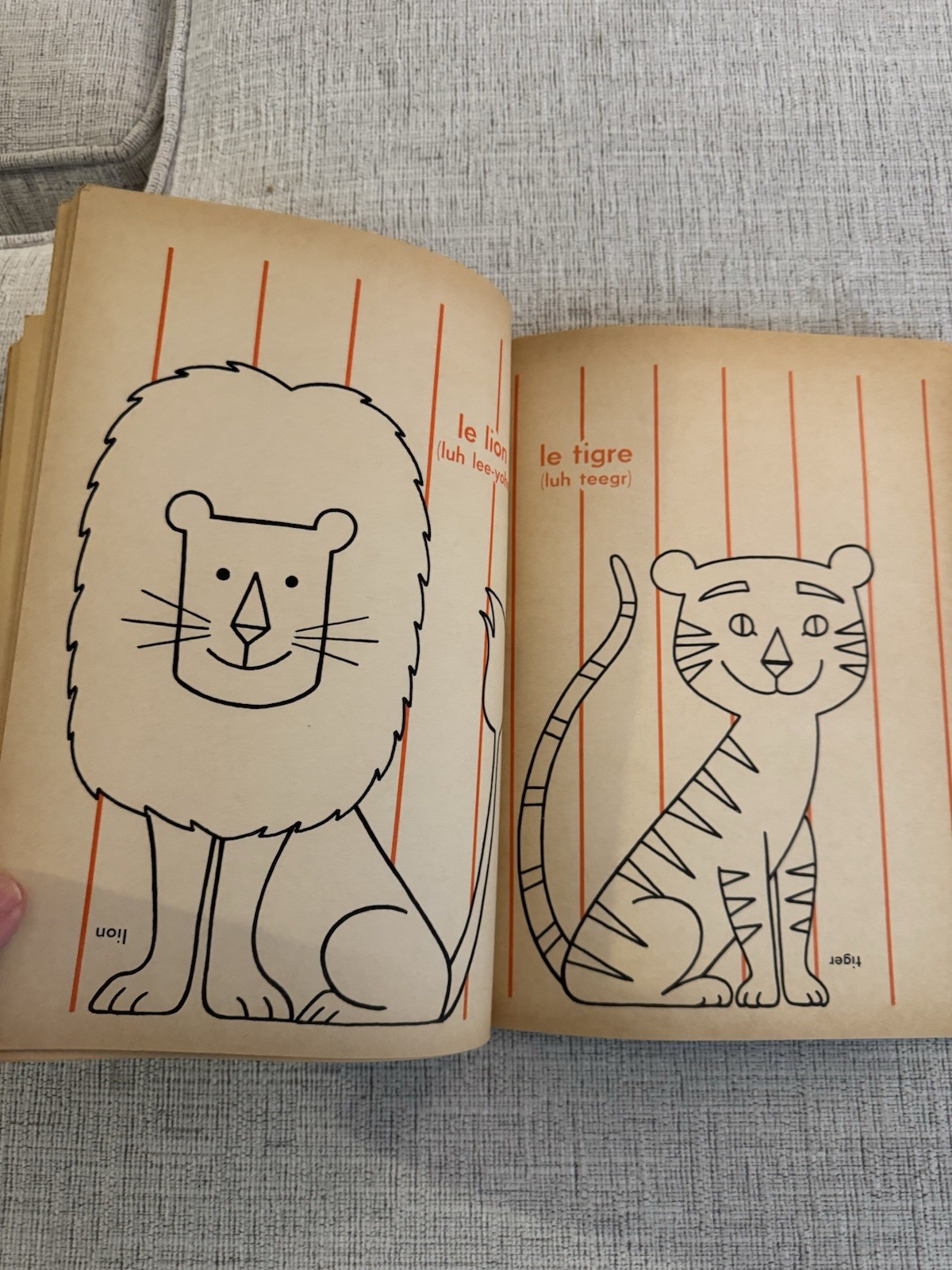 Vintage 1965 Say It In French Vol II Whitman Help Yourself Workbook Ages 6-9