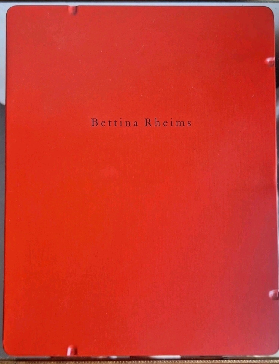 Morceaux Choisis by Bettina Rheims, Erotic French Photography Book, Red Tin