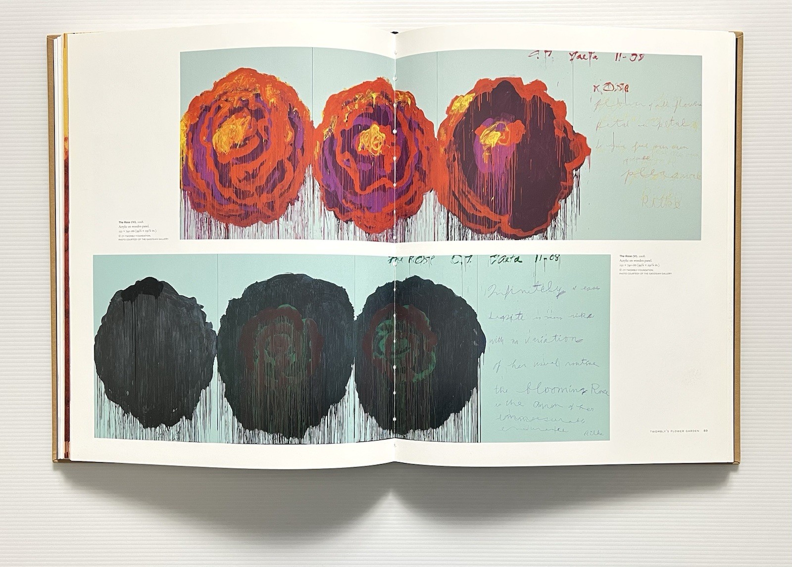 Cy Twombly Late Paintings 2003-2011 by Pavlouskova HC DJ 2015