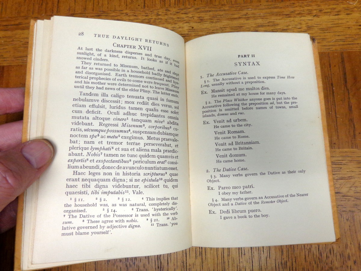THE ERUPTION OF VESUVIUS ADAPTED FROM THE LETTERS OF PLINY C. F. C. Letts 1937