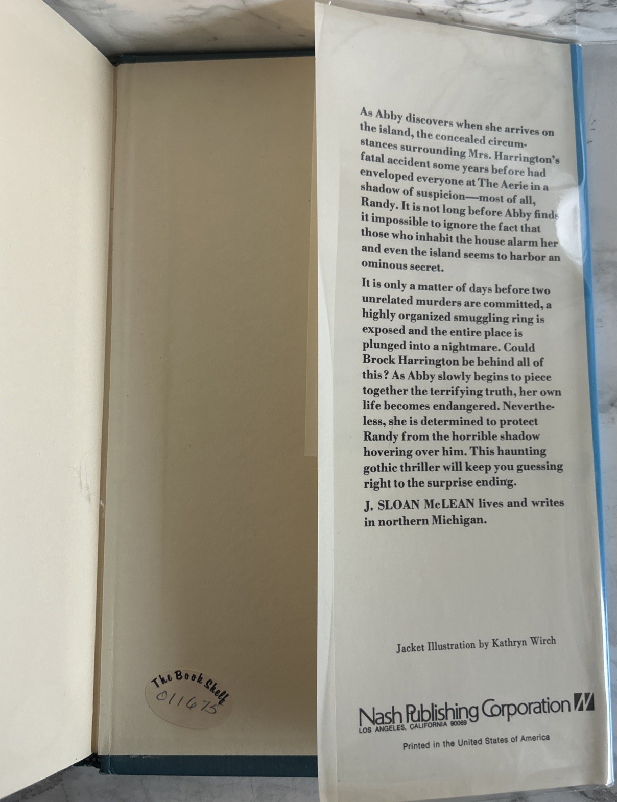 The Aerie J. Sloan McLean • A Children’s Gothic Story • Rare 1st Edition SIGNED