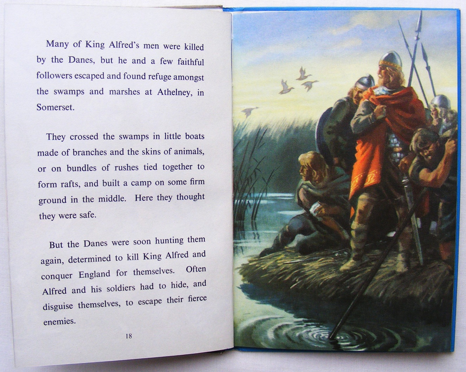 Vintage Ladybird Book – King Alfred the Great–History 561-VGC/Fine +FREE COVER+
