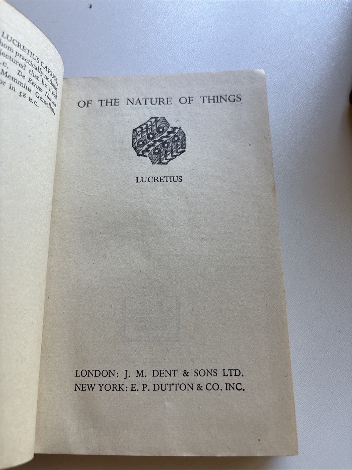 Lot Of 1940s Everyman’s Library Classical Works: Homer, Ovid, Virgil, Lucretius