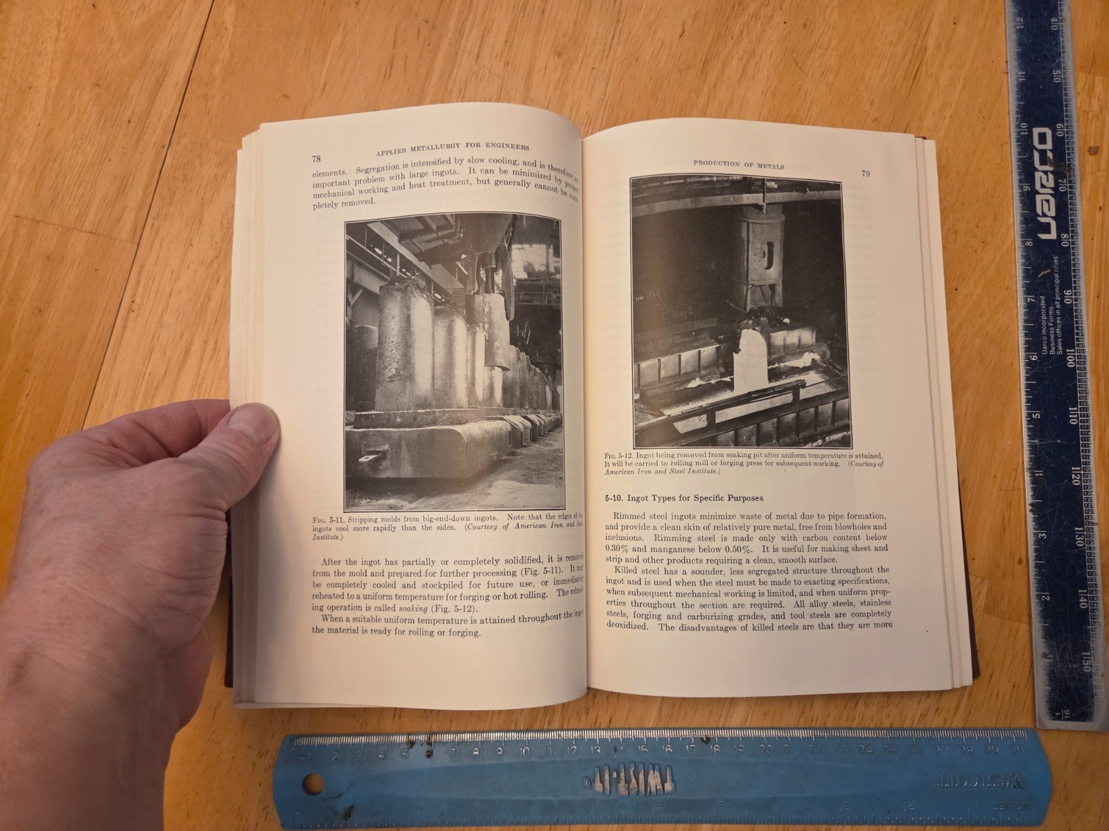 Applied Metallurgy for Engineers by Malcom Burton – 1956 McGraw HIll Hardcover
