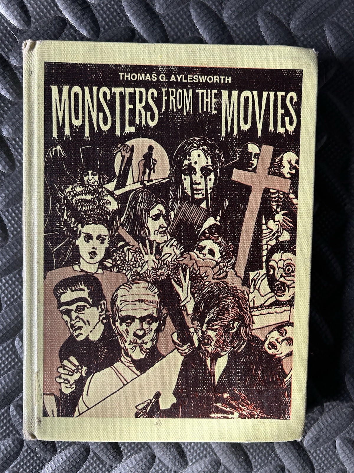3 VERY RARE Horror Monster Books Vintage Antique Collectibles