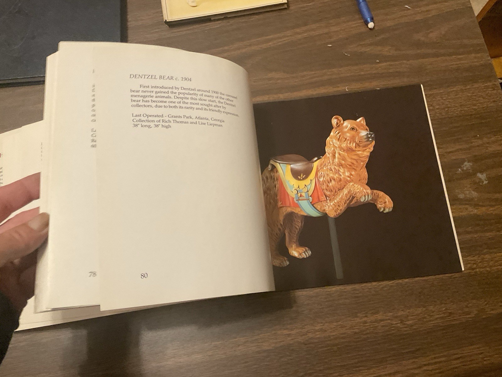 1987 The Carousel Animal, PB Book, Used, H2