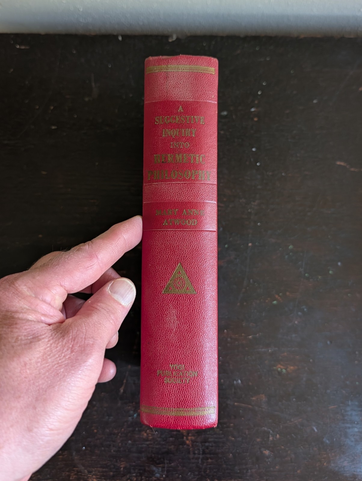 Hermetic Philosophy by Atwood AKA ” Alchemy” Clean Hardcover / Occult Ouroboros