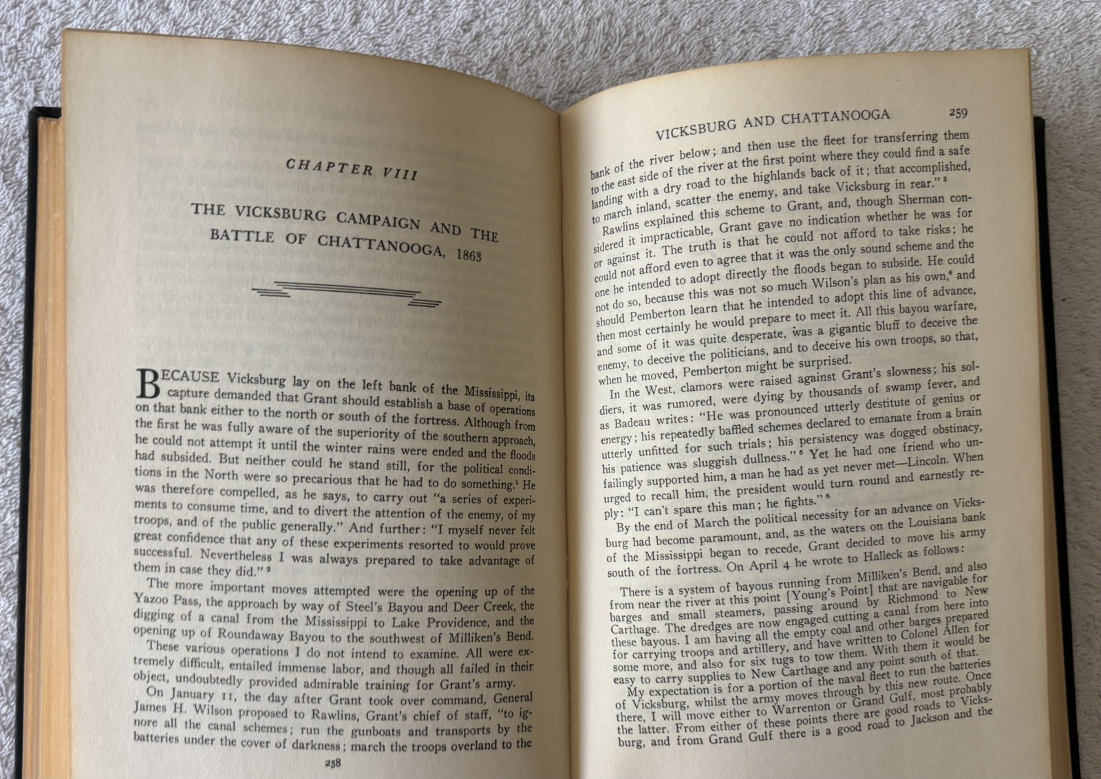 Vintage HC Book: DECISIVE BATTLES OF THE U.S.A., J.F.C. Fuller, 1953