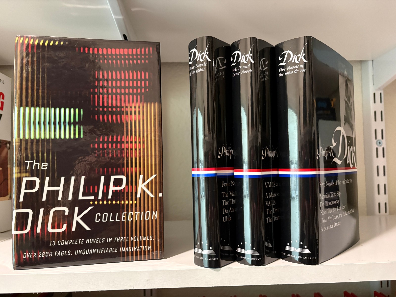 The Philip K. Dick Collection Library of America Hardcover Boxed Set Like New