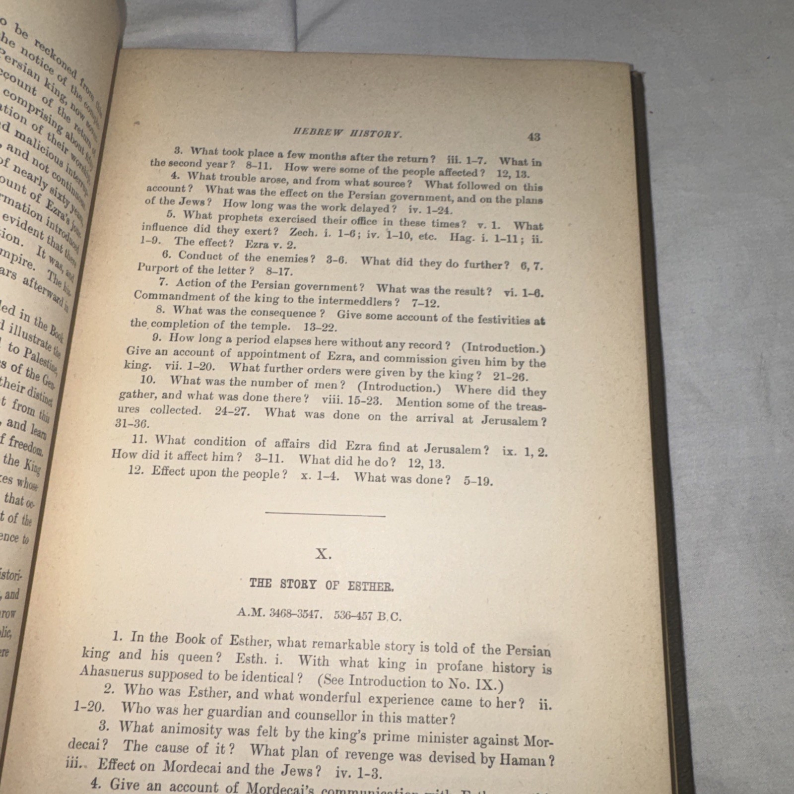 Outlines Of Bible Study ABy G. M. Steele 1889 Edition HC Book