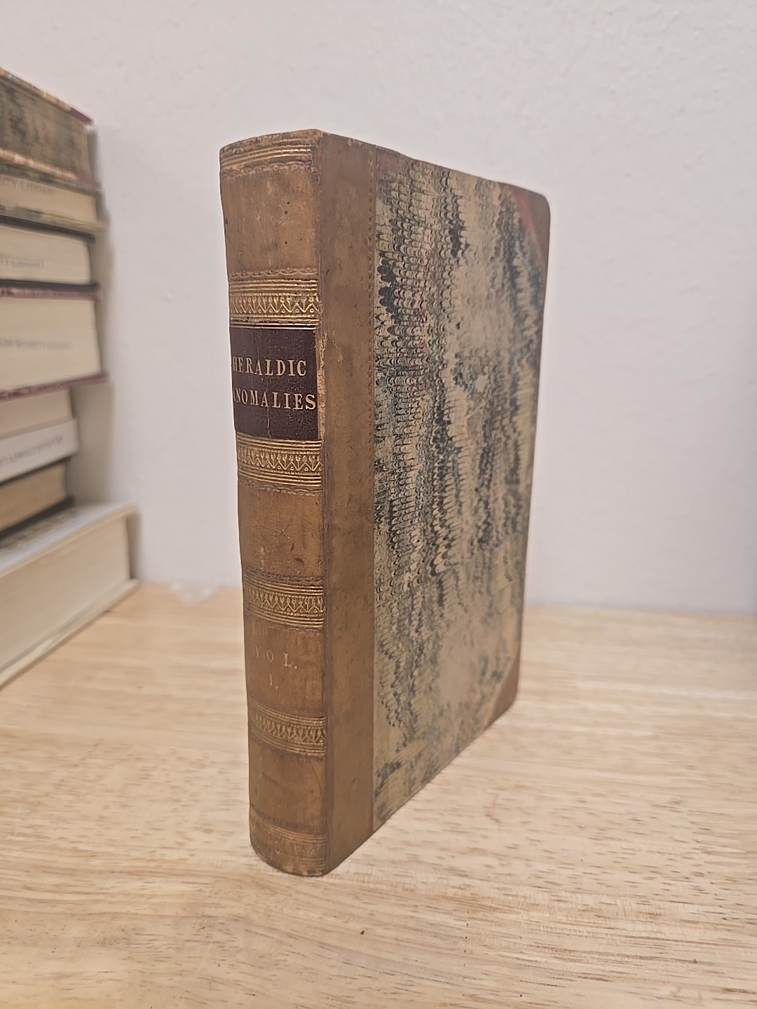1823 Vintage Book: Heraldic Anomalies Vol. 1 By It Matters Not Who