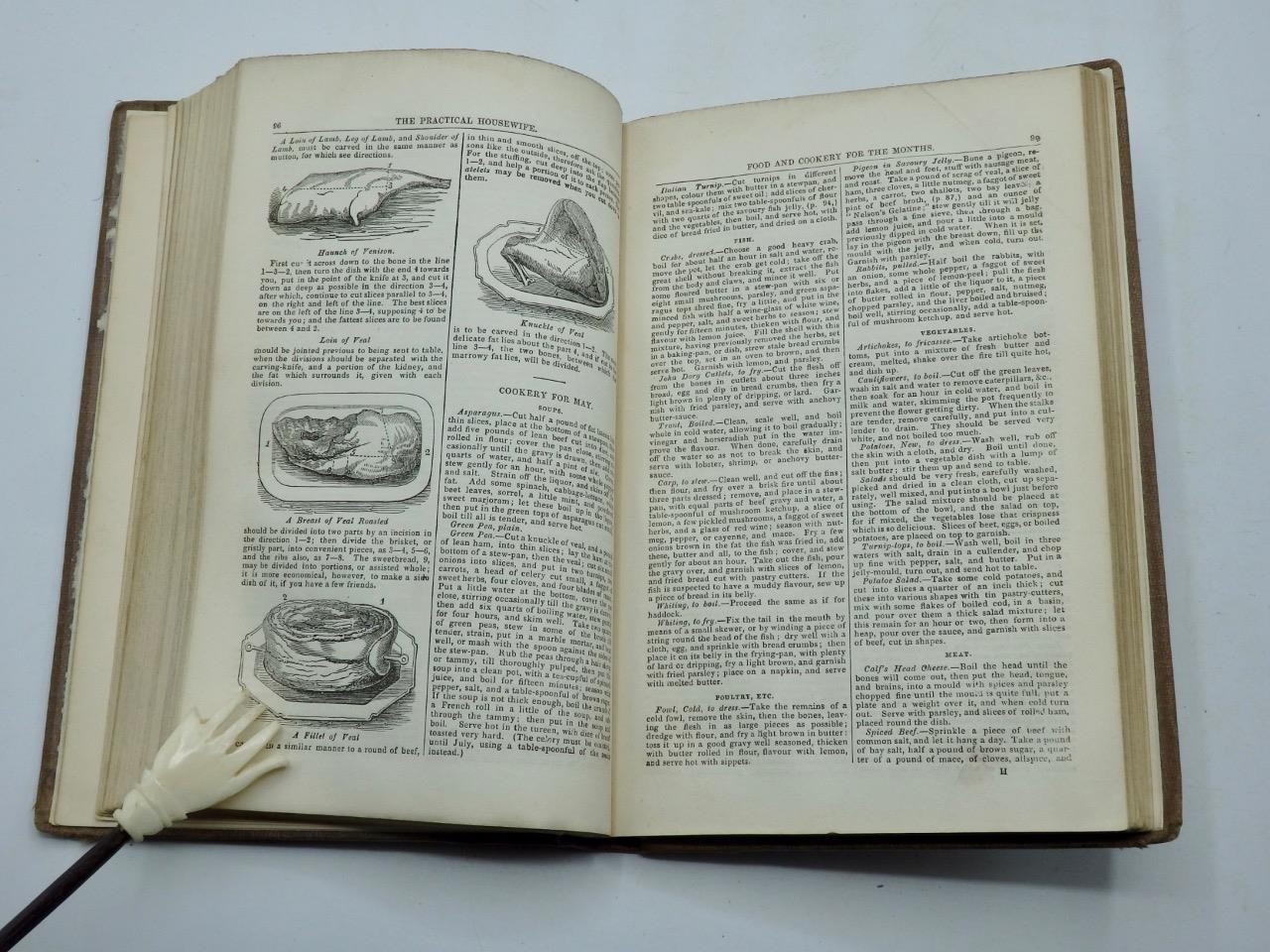 1855 THE PRACTICAL HOUSEWIFE A Complete Encyclopaedia of Domestic Economy PHILP
