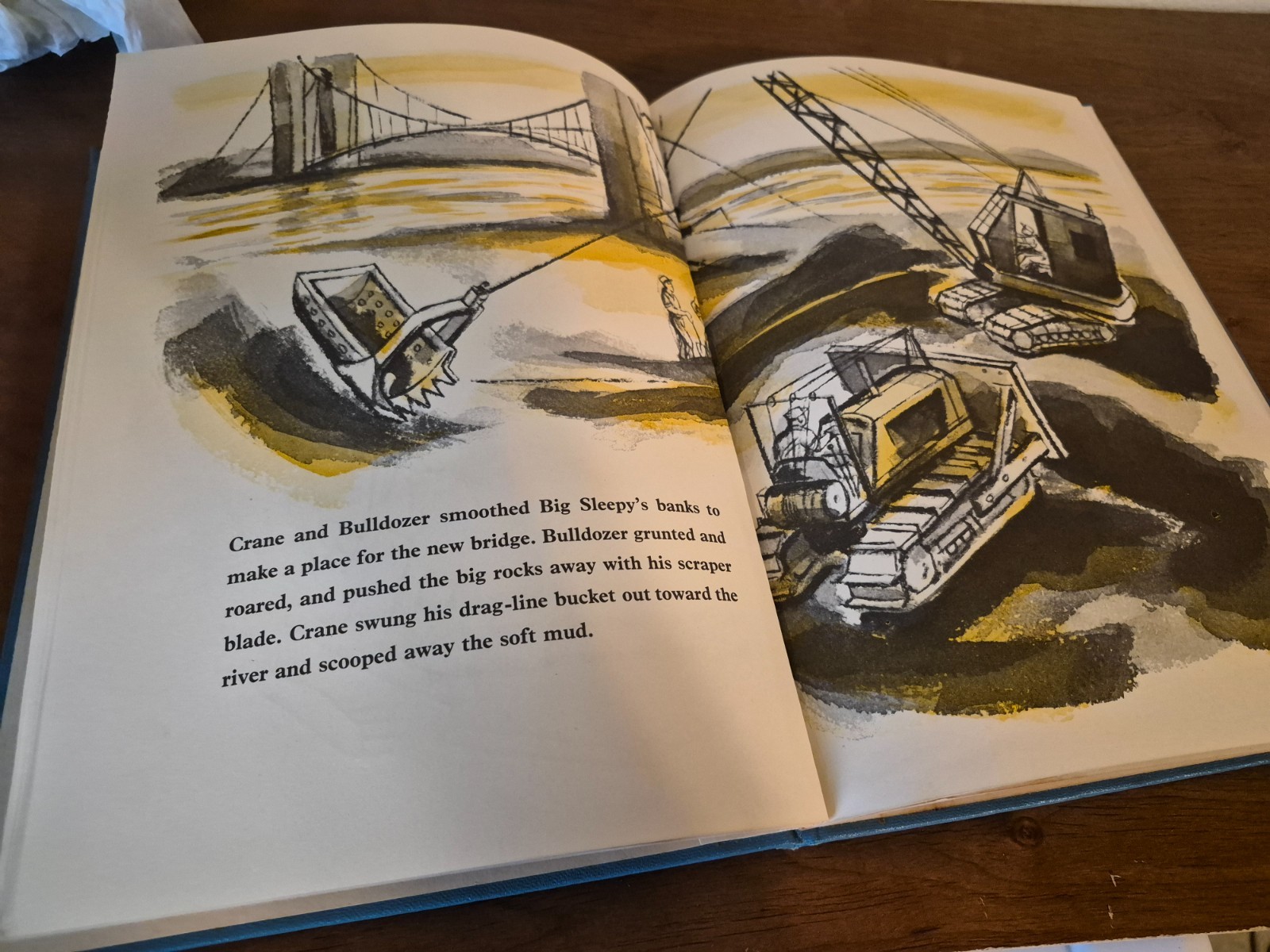 Who Built the Bridge? The Junior Literary Guild Norman Bate 1954 Original