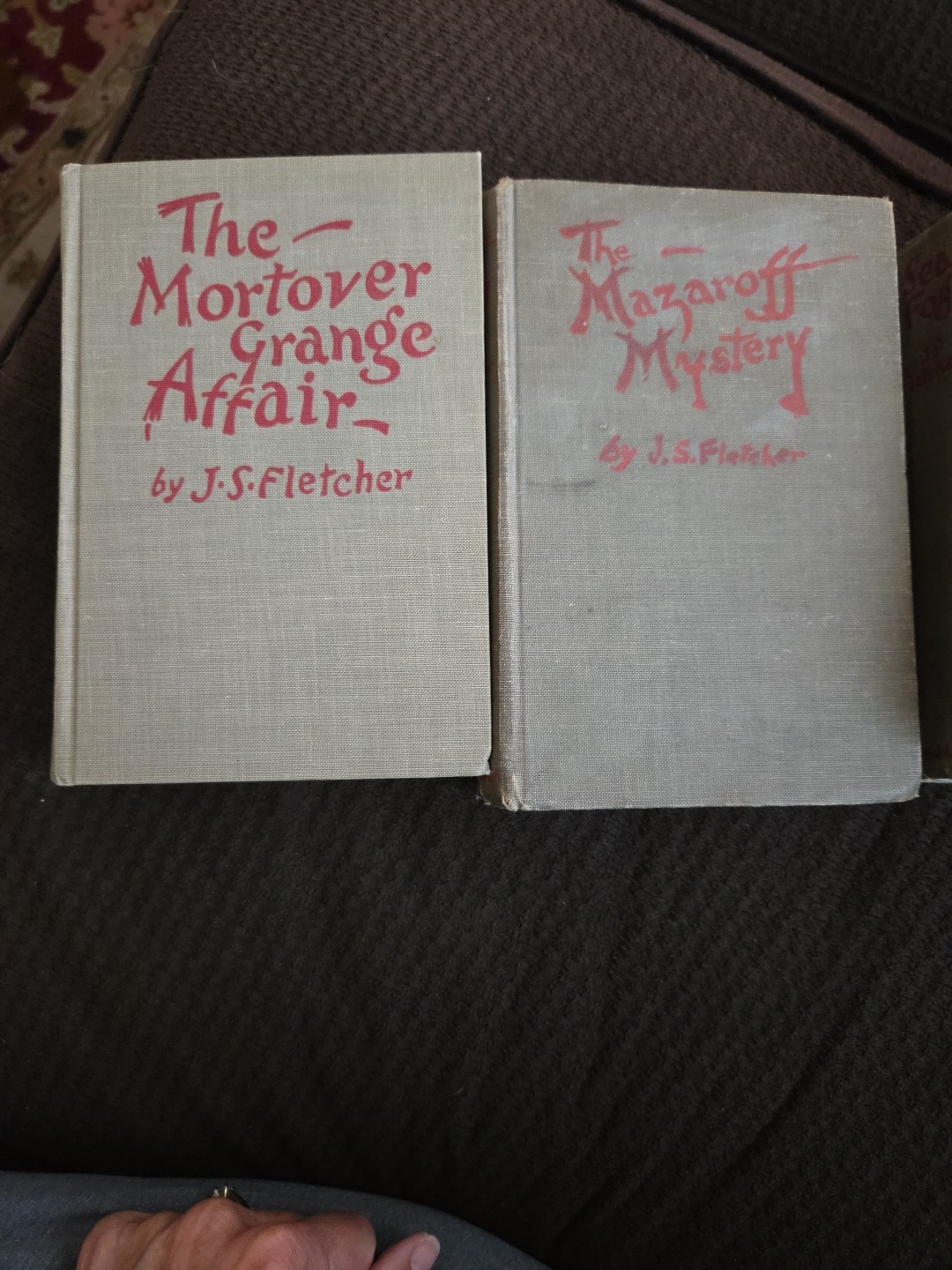 HUGE Lot Of 19 All First Edition Novels J. S. Fletcher 1920-30’s Alfred A Knopf