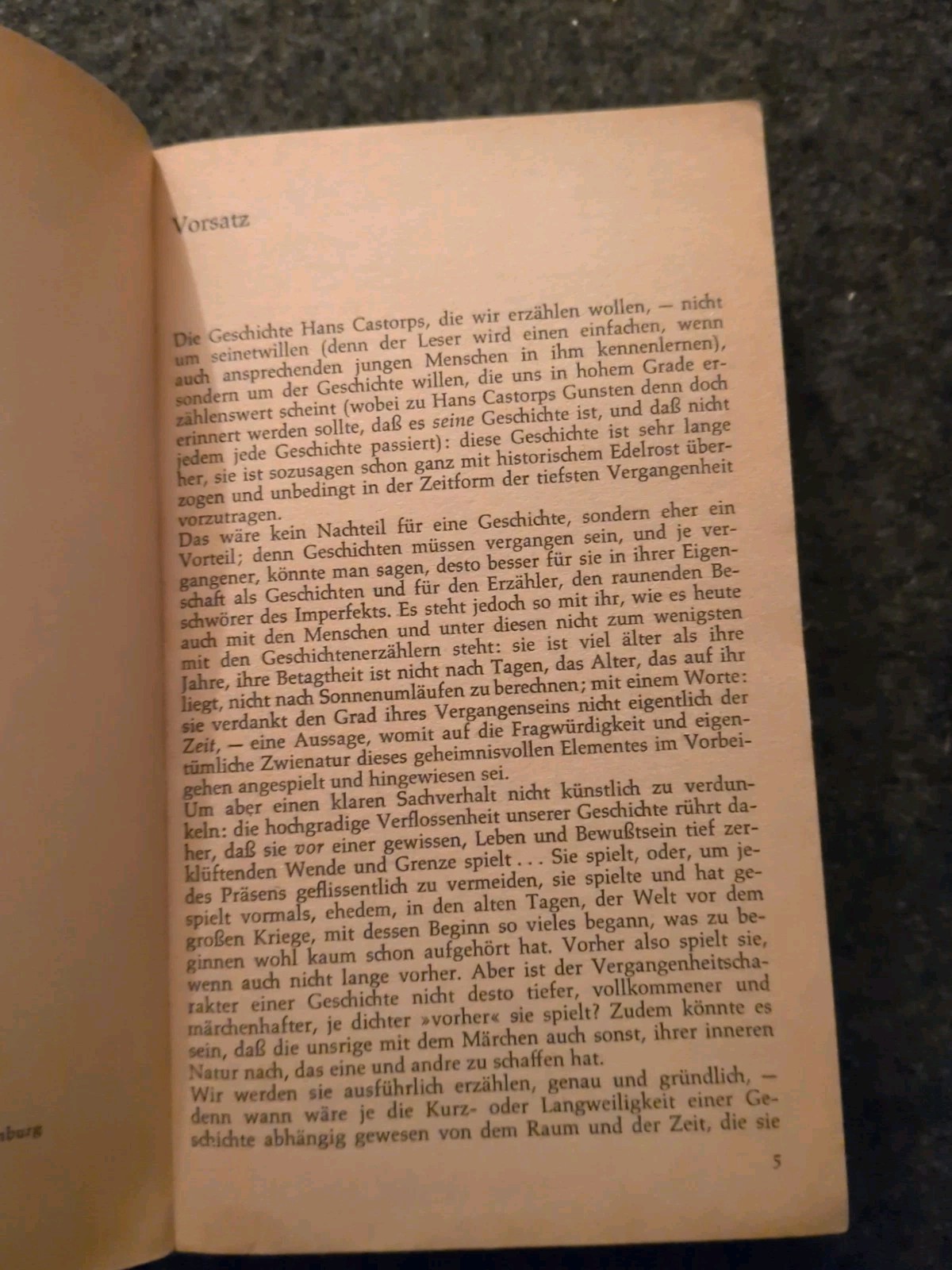 Thomas Mann Der Zauberer Roman book 1 & 2 German text (W)