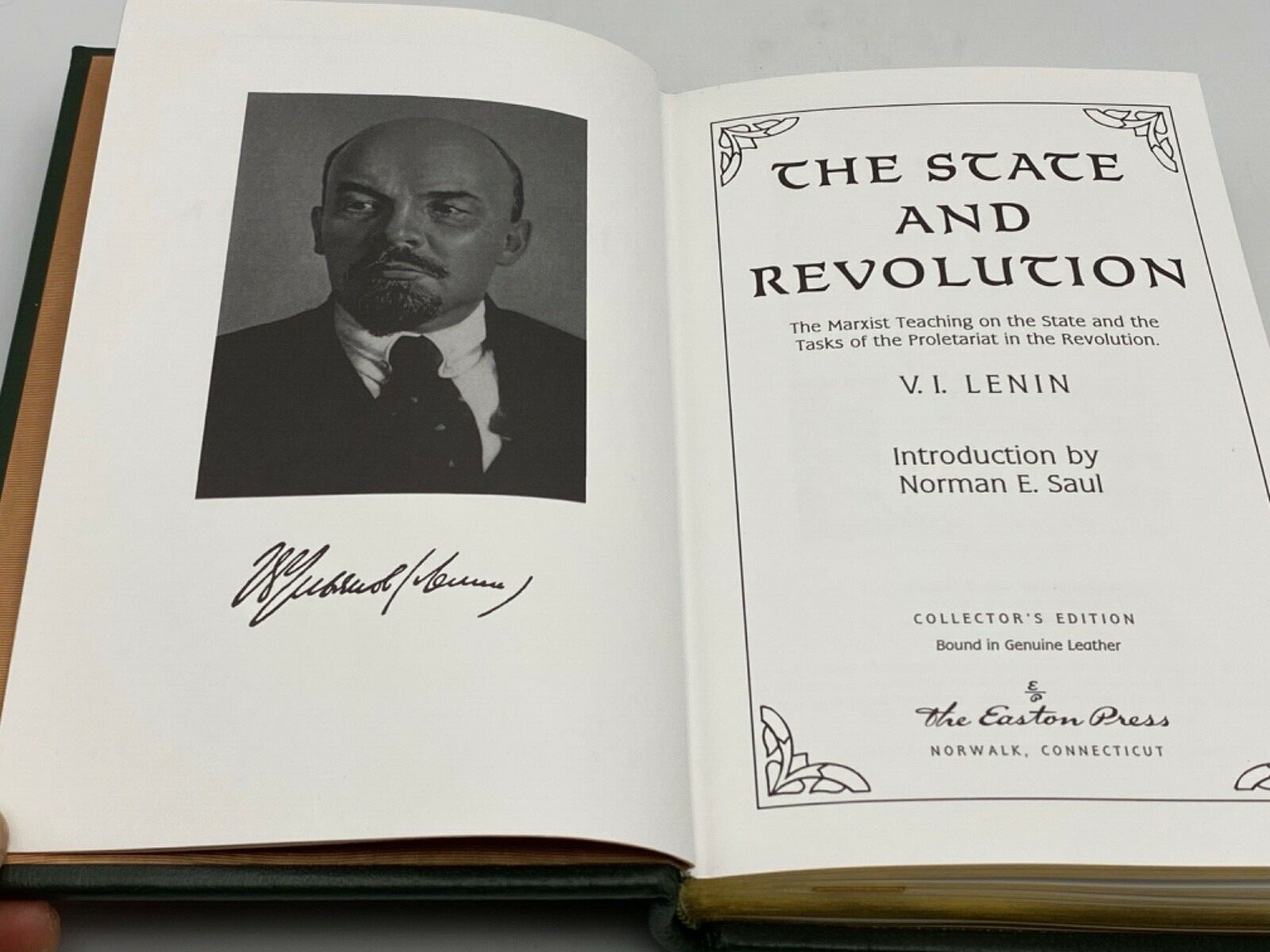 Easton Press THE STATE AND REVOLUTION MARXISM COMMUNISM Stalin LeatherBound Book