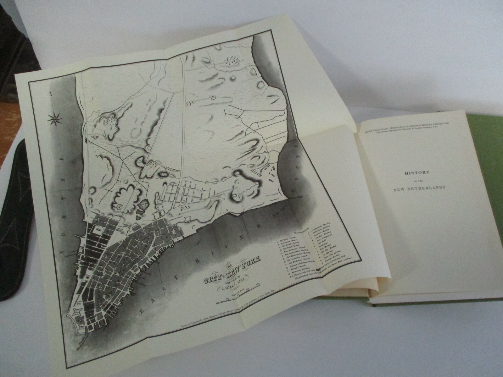 William Dunlap HISTORY of the NEW NETHERLANDS Province of New York, 2 Vols. 1970