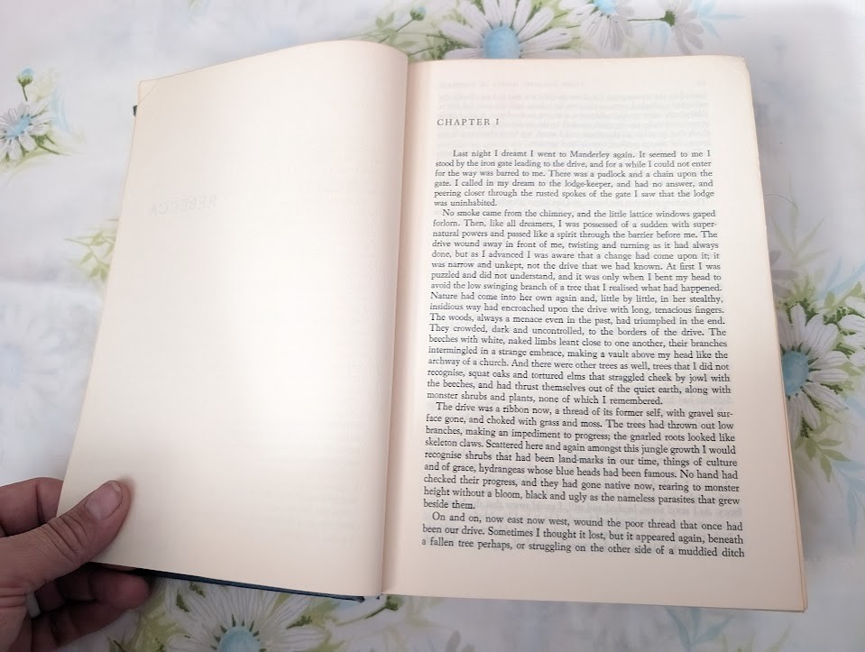 Rebecca, Frenchman’s Creek, Jamaica Inn by Daphne Du Maurier (c. 1942, HC)