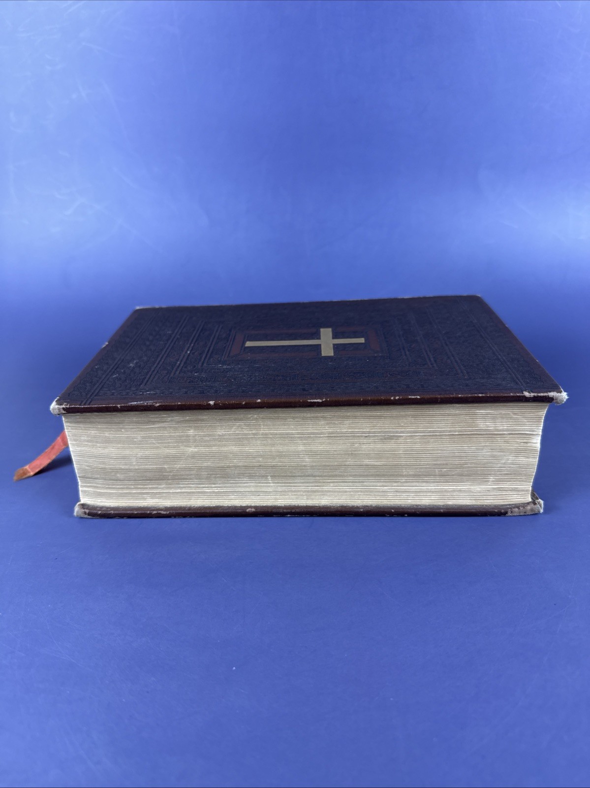 Vtg Catholic Family Edition of The Holy Bible John J. Crawley Co 1953 Hardcover
