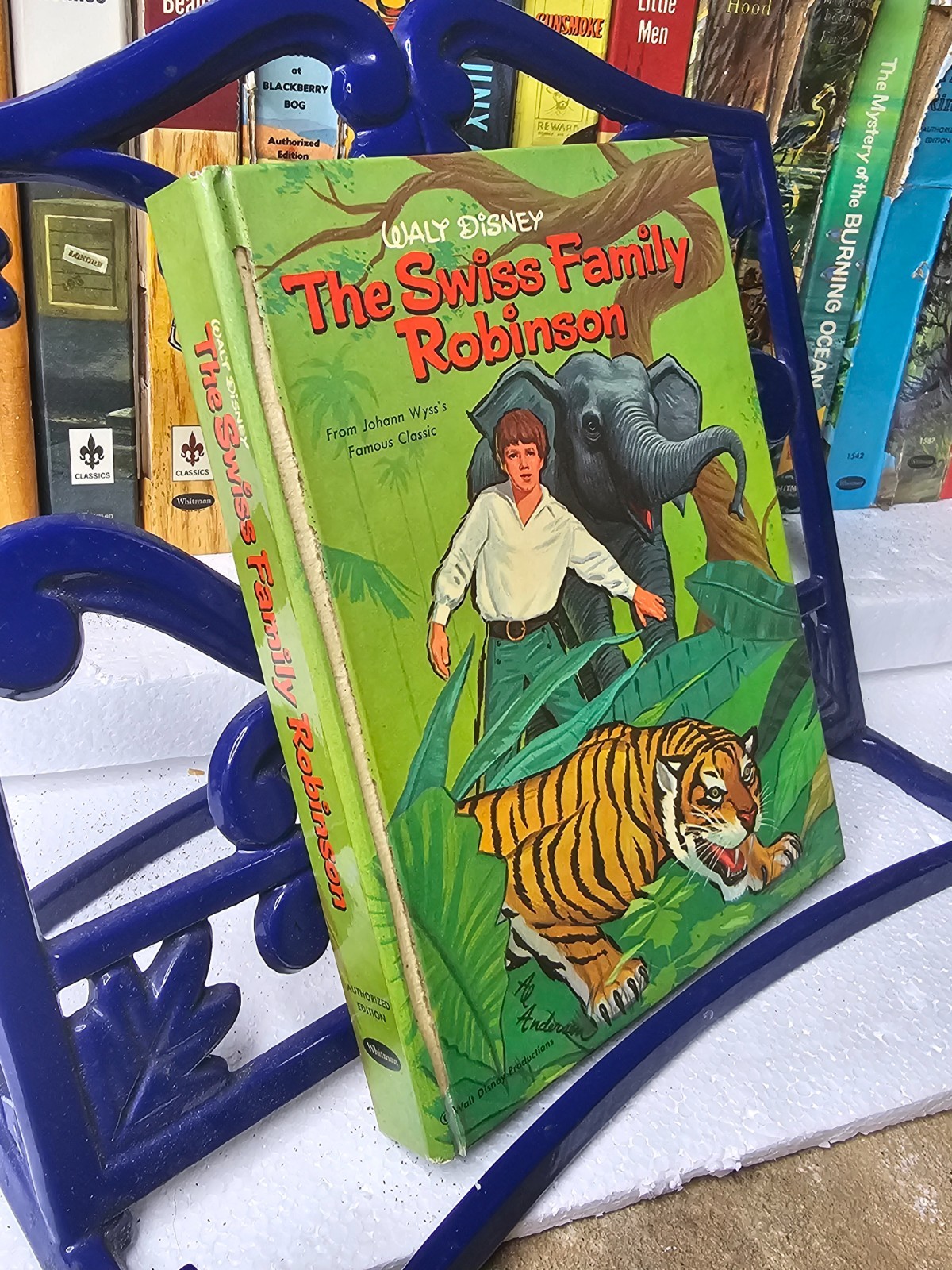 Lot of 19 – 1950s-1960s Whitman Classics – Authorized TV Adventures- Disney