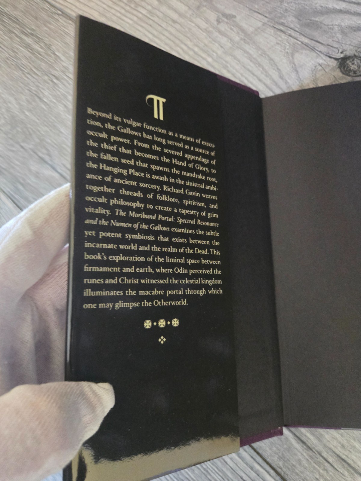 The Moribund Portal Richard Gavin Three Hands Press 2018 Hardcover DJ /500