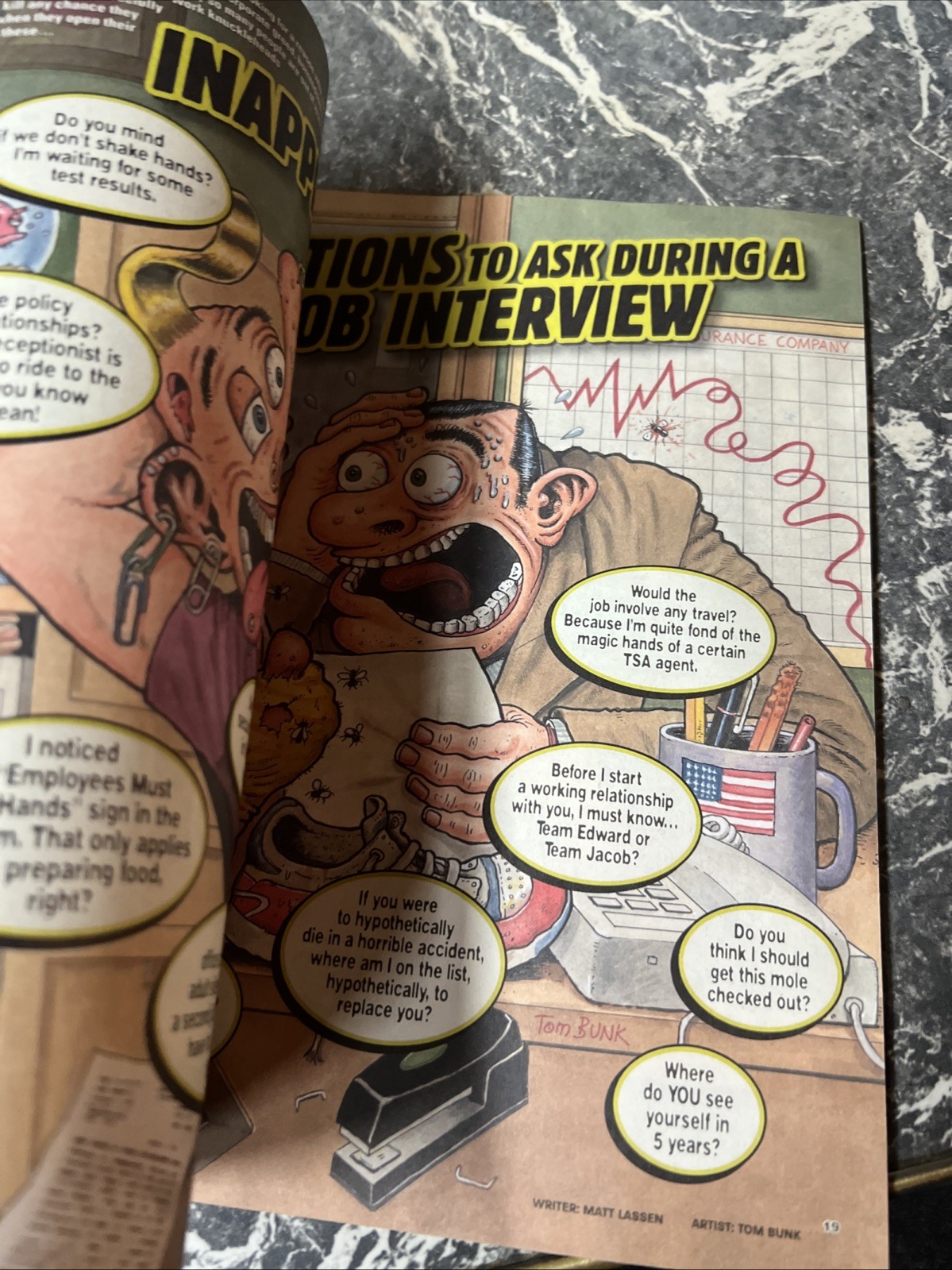 VINTAGE MAGAZINE COMIC MAD ALFRED E NEUMAN ART # NO 472 CLASSICS LADY GAGA
