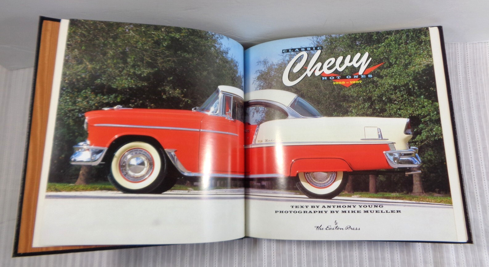 Easton Press Book Deluxe Chevrolet’s Hot Ones Americana Classic Cars Automobile