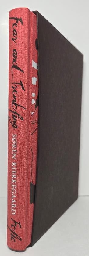 FOLIO SOCIETY Soren Kierkegaard FEAR AND TREMBLING hardcover book slipcase 2014