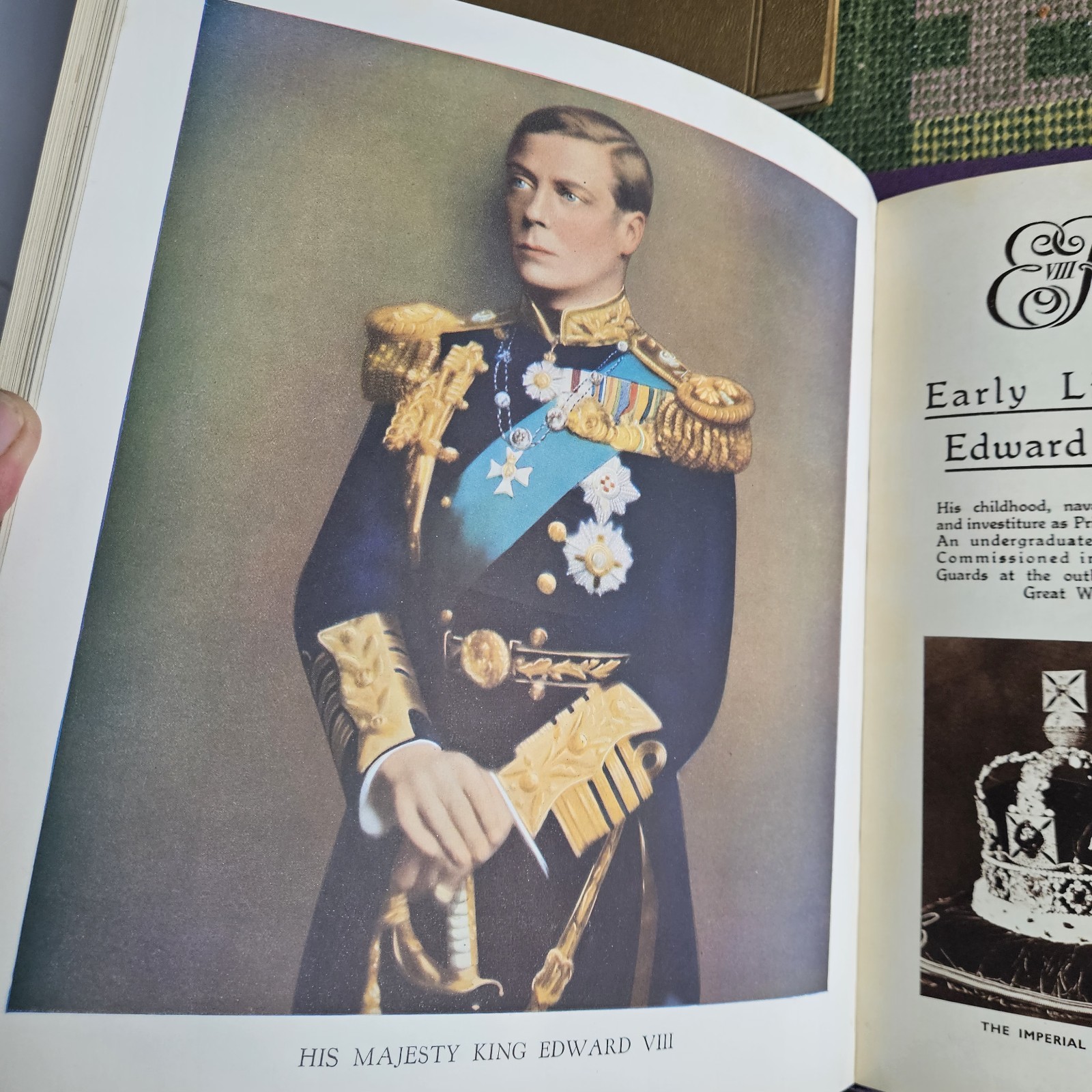 King Emperor’s Jubilee George V & Edward VIII Coronation 1937 Antique Books WB22