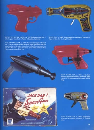 Space Toys Collectibles Book Robots UFO Guns Patches