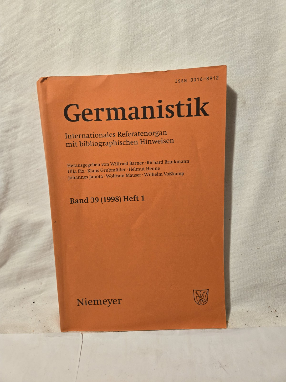 5 Volumes Germanistik 1997 – 1998