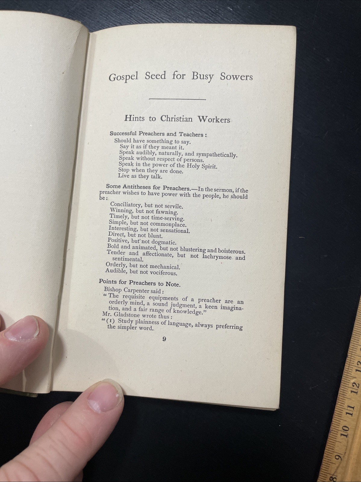 GOSPEL SEED for BUSY SOWERS 1899 J. Ellis Evangelical Literature Fleming Revell