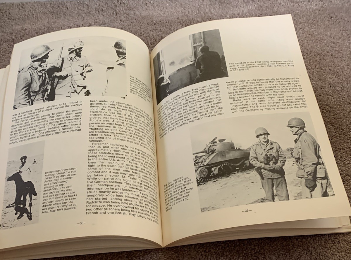 [SIGNED] THE BLACK DEVILS A PICTORIAL HISTORY OF THE FIRST SPECIAL SERVICE FORCE