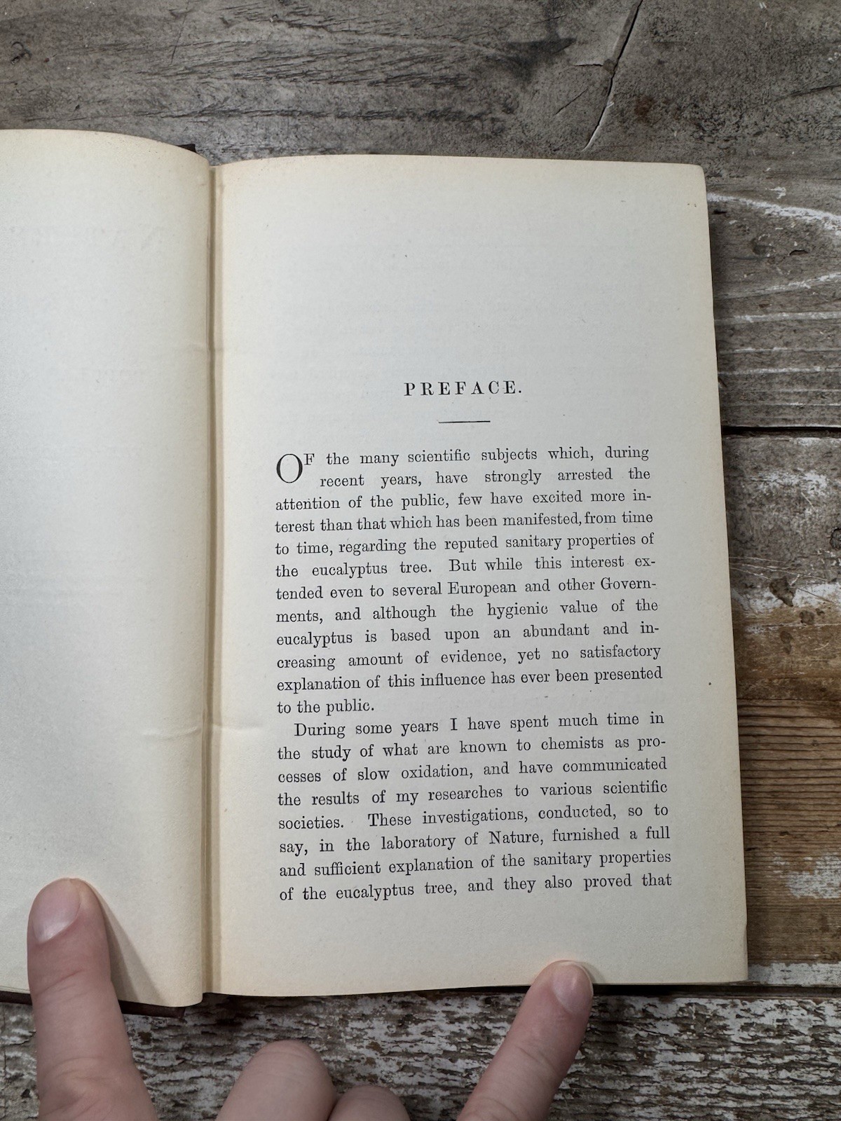 1880 Antique Health, Medical Book “Nature’s Hygiene” Kingzett, SIGNED
