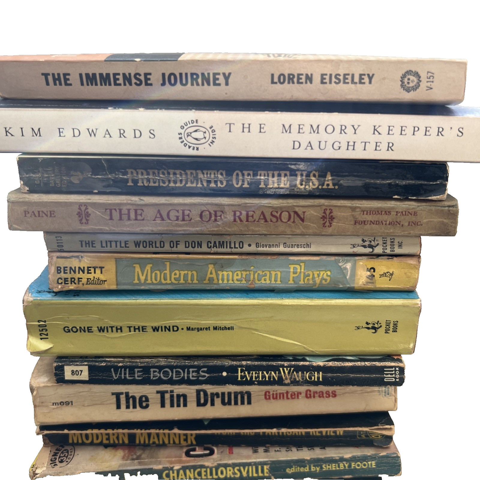 20 Assorted Vintage Paperbacks