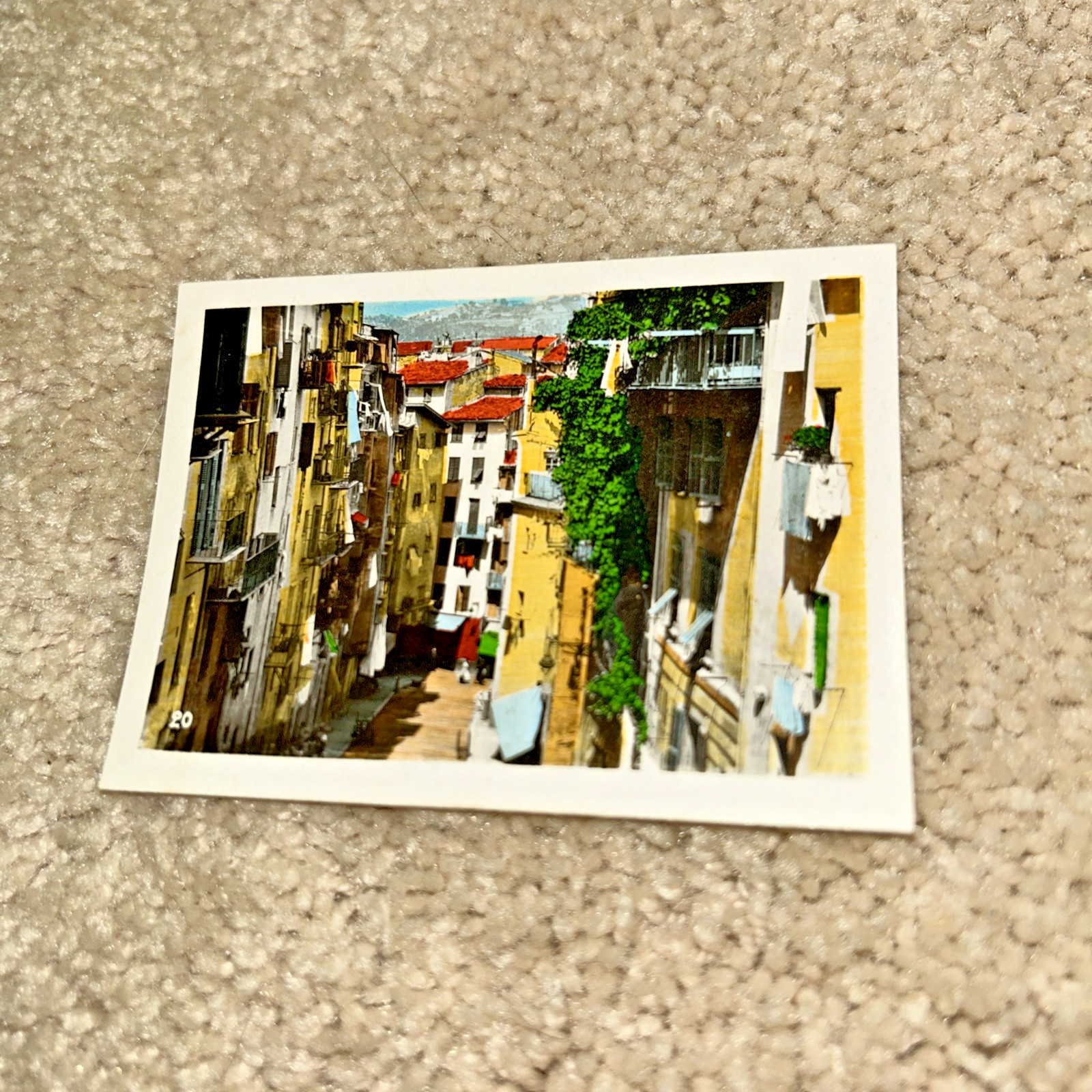1920s NICE France 20 Photos En Couleurs. CLICHES RELLA – 20 Mini Color Photos