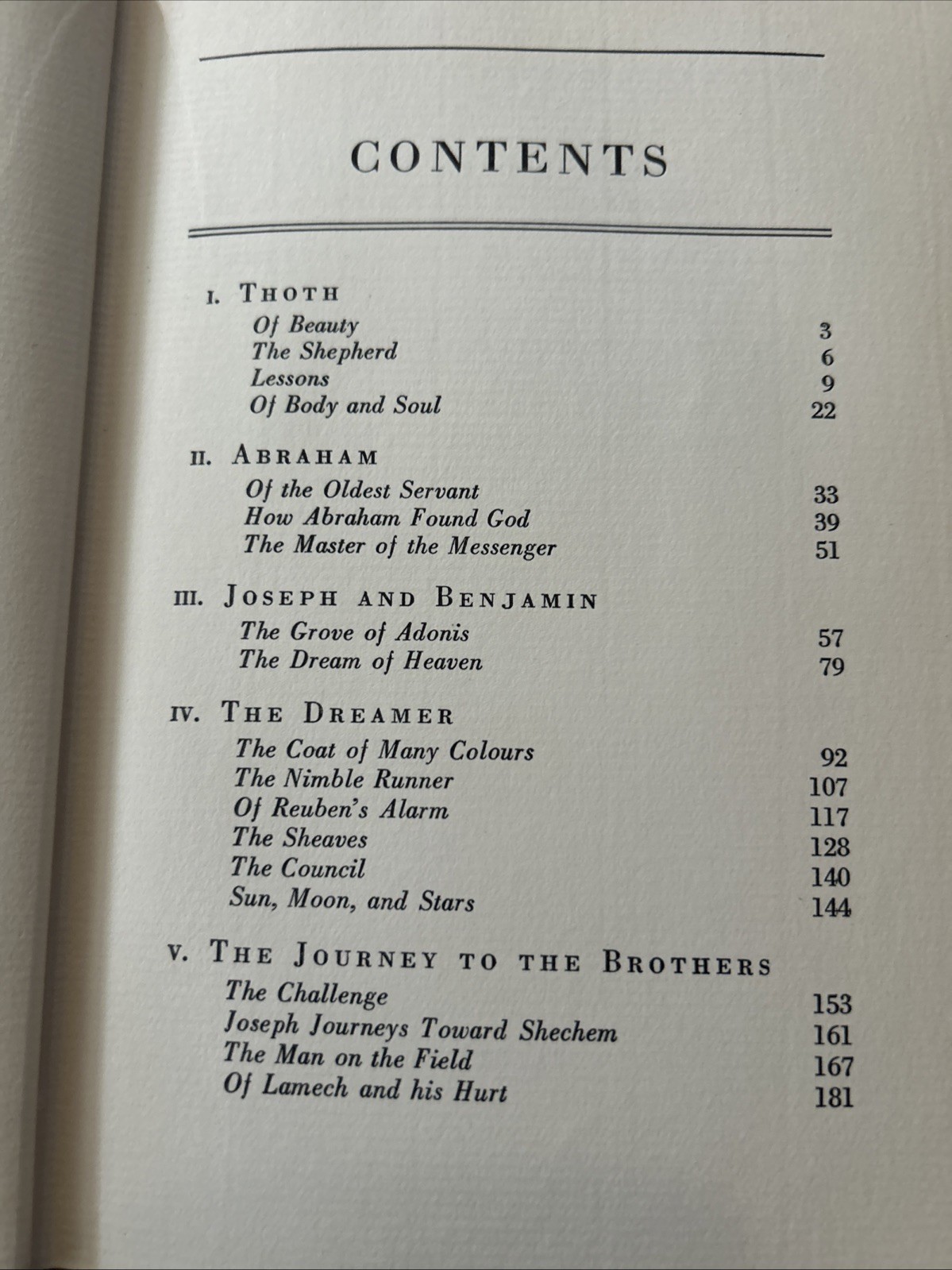 Thomas Mann Lot Of 3 1st Ed Young Joseph, In Egypt, Beloved Returns HC VG