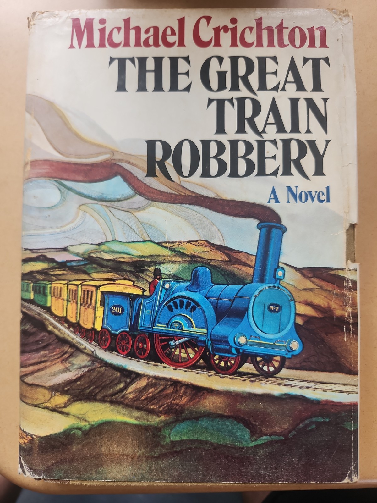 The Great Train Robbery By Michael Crichton Bc First Edition 1975