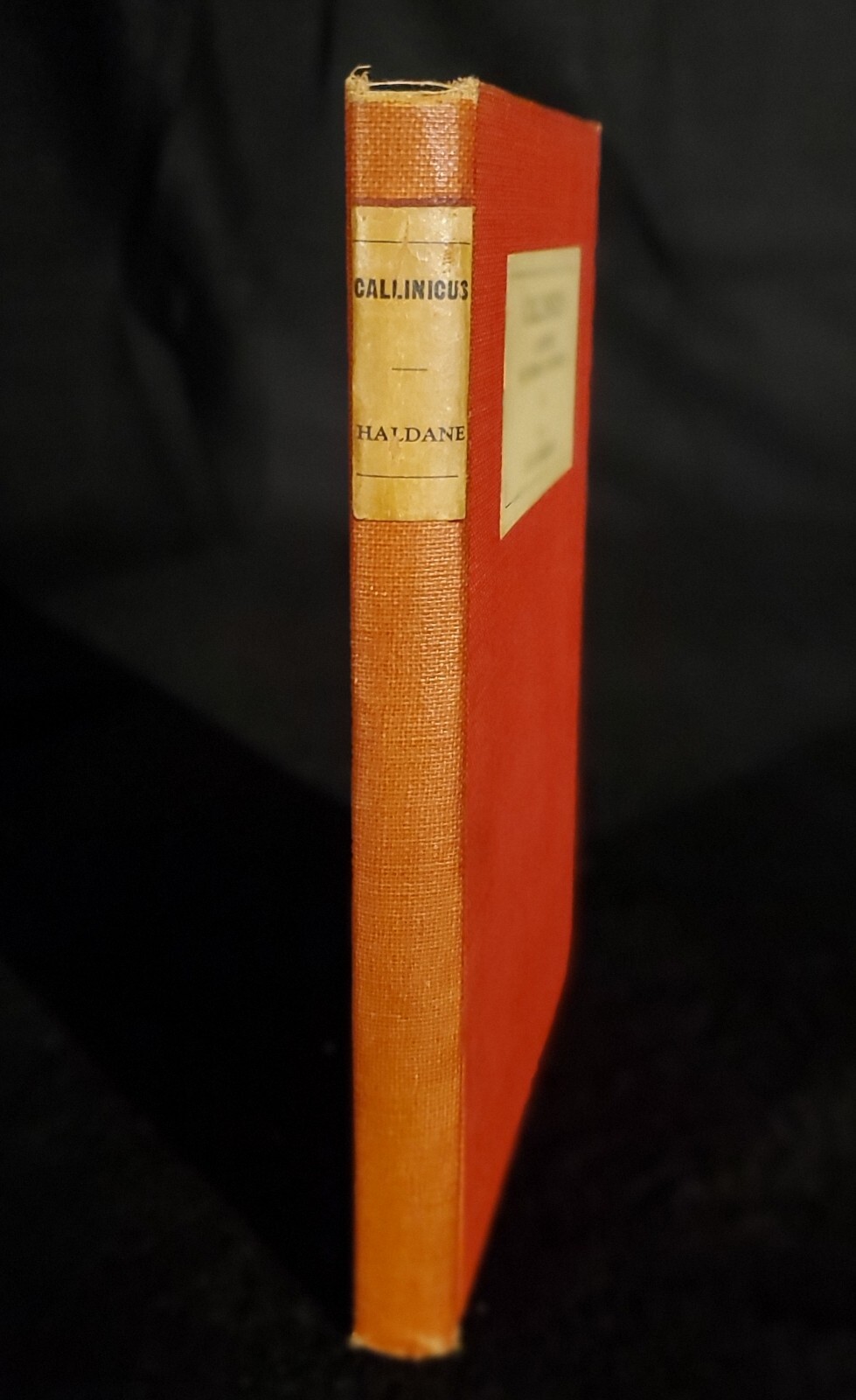 Callinicus: A Defence of Chemical Warfare Haldane, J. B. S. 1925 1ST EDITION