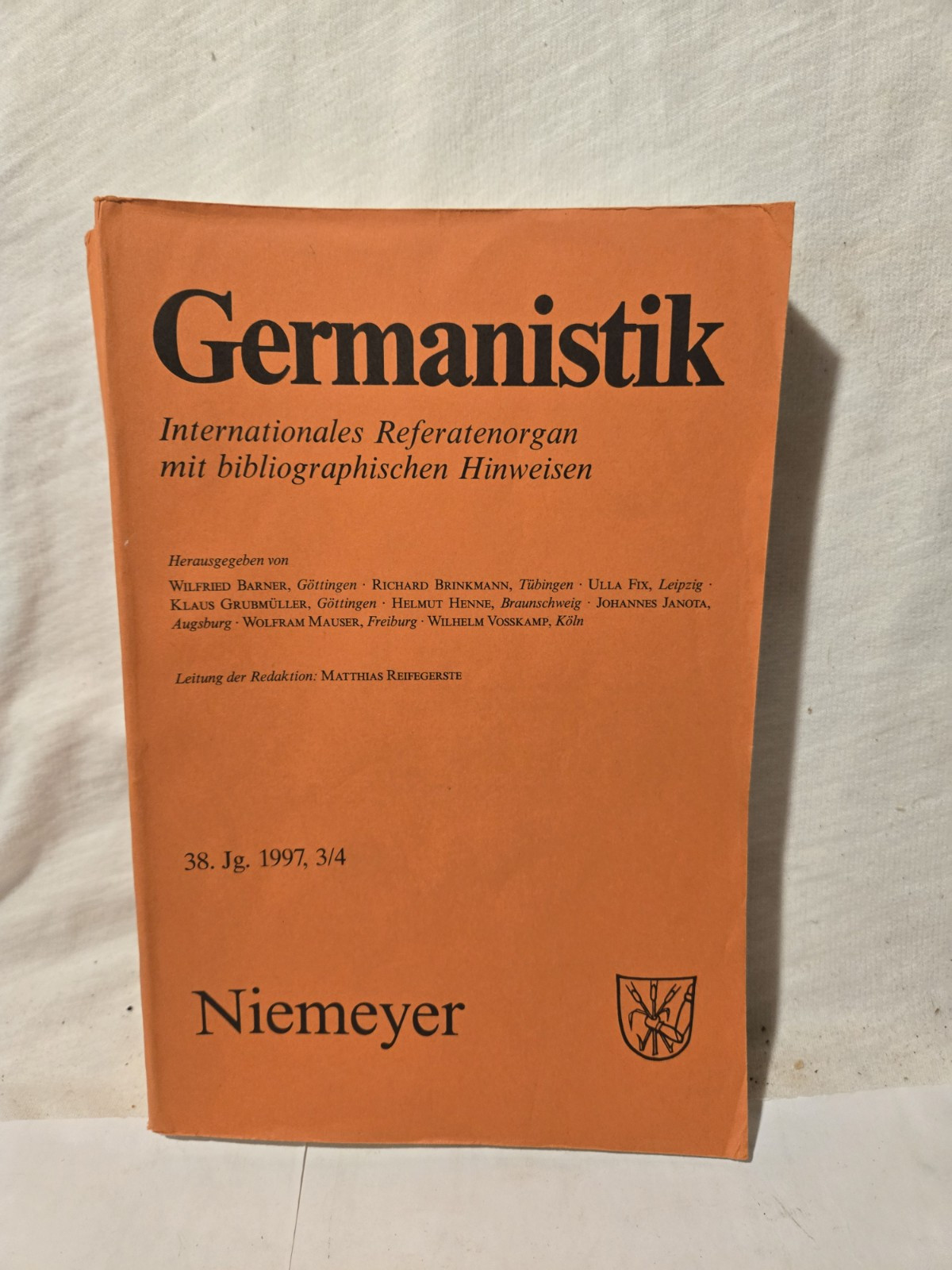 5 Volumes Germanistik 1997 – 1998