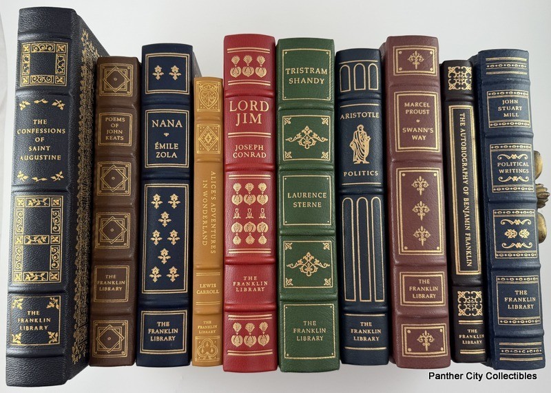 (Complete 100v Set) Franklin Library 100 Greatest Books Of All Time Leather Gilt