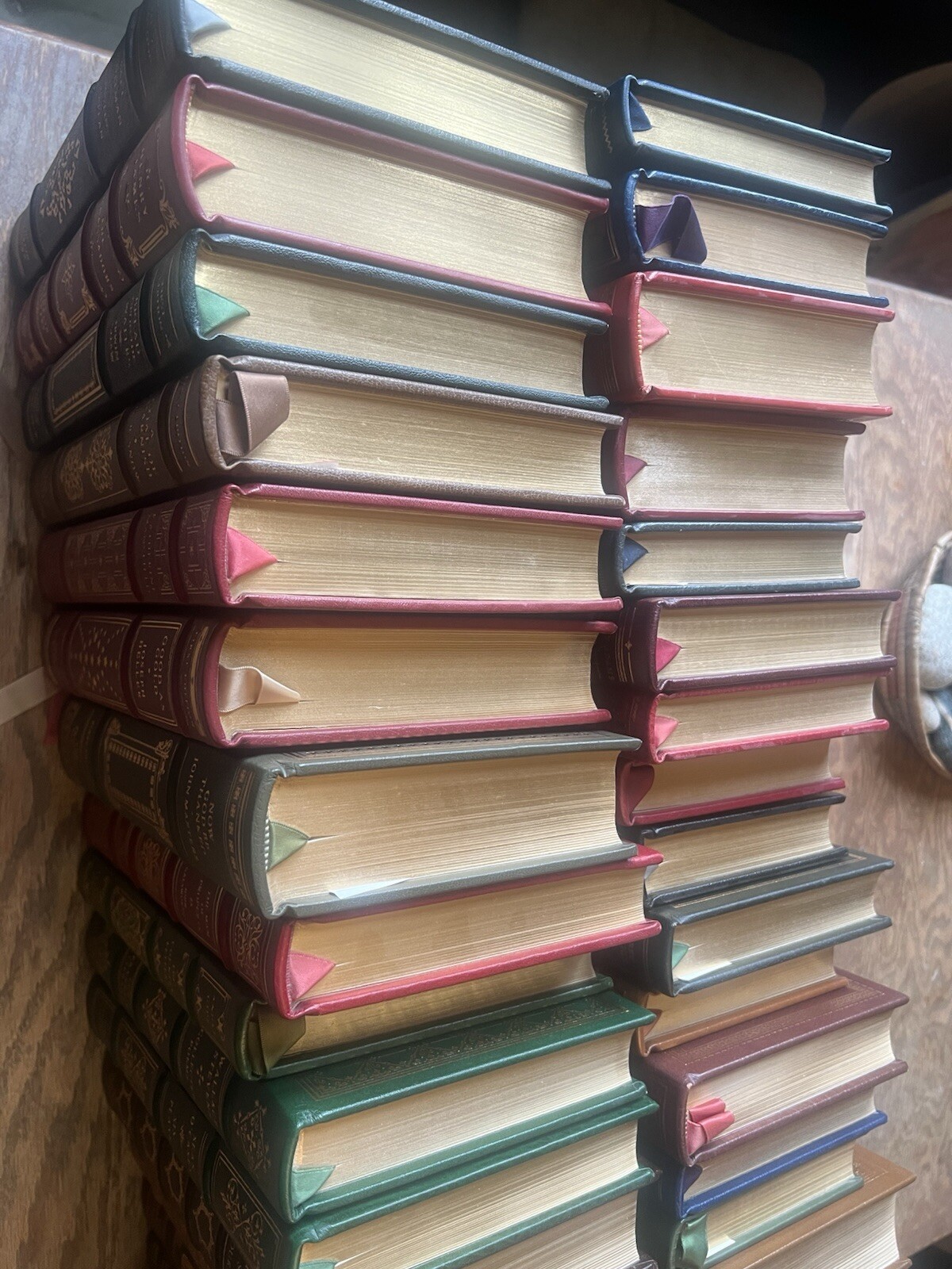 Like NEW Lot of 3 Franklin Library Limited Edition Leather Bound Gilt Edge Books