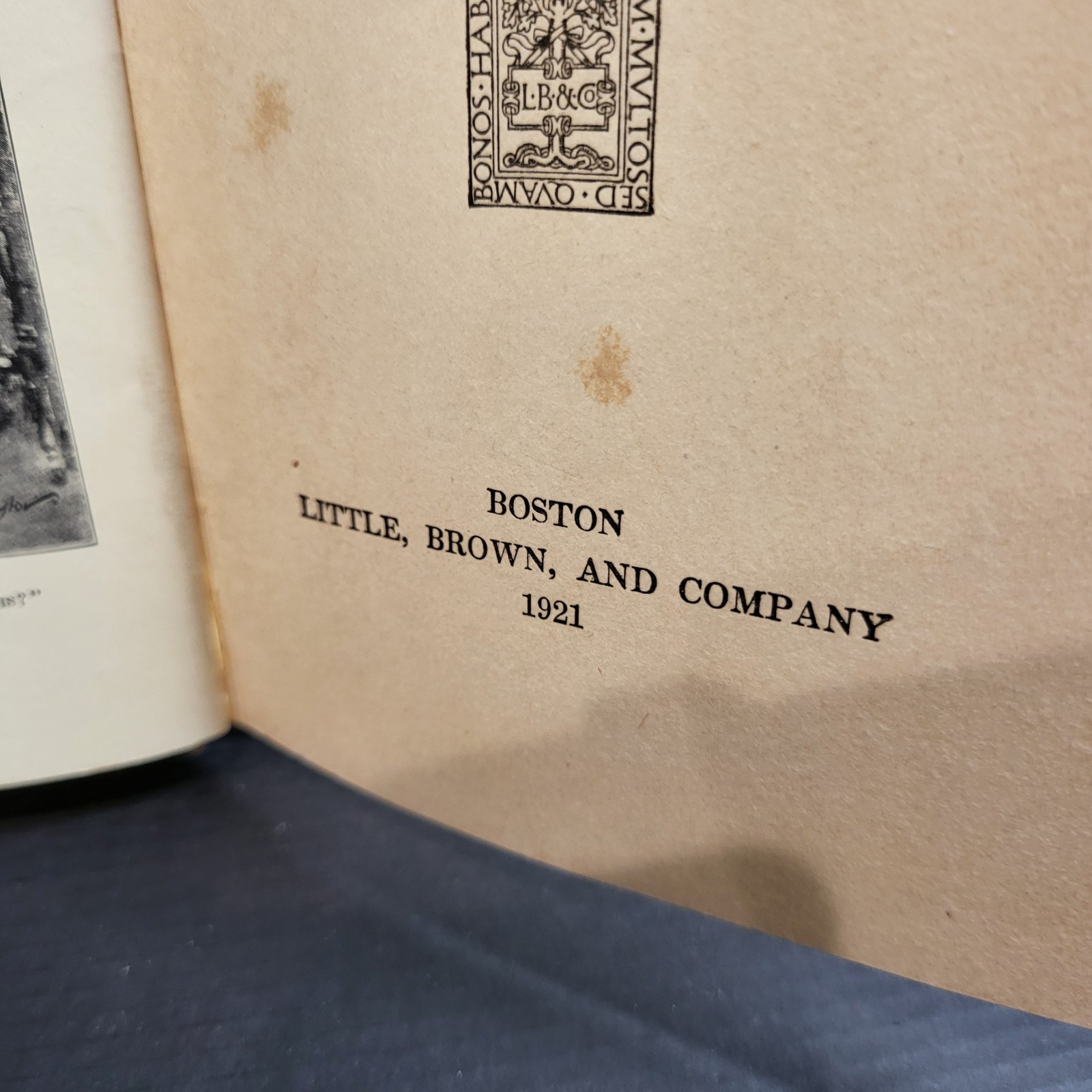 The Devil’s Paw by E. Phillips Oppenheim. 1921 Hardcover