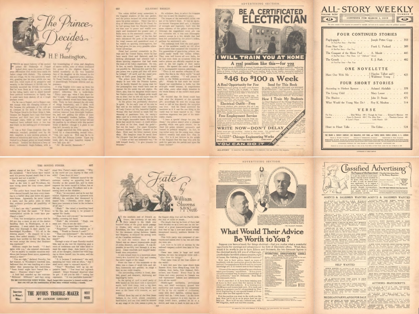 66 Old Issues of The Argosy – Stories of Life Love & Adventure Magazine DVD