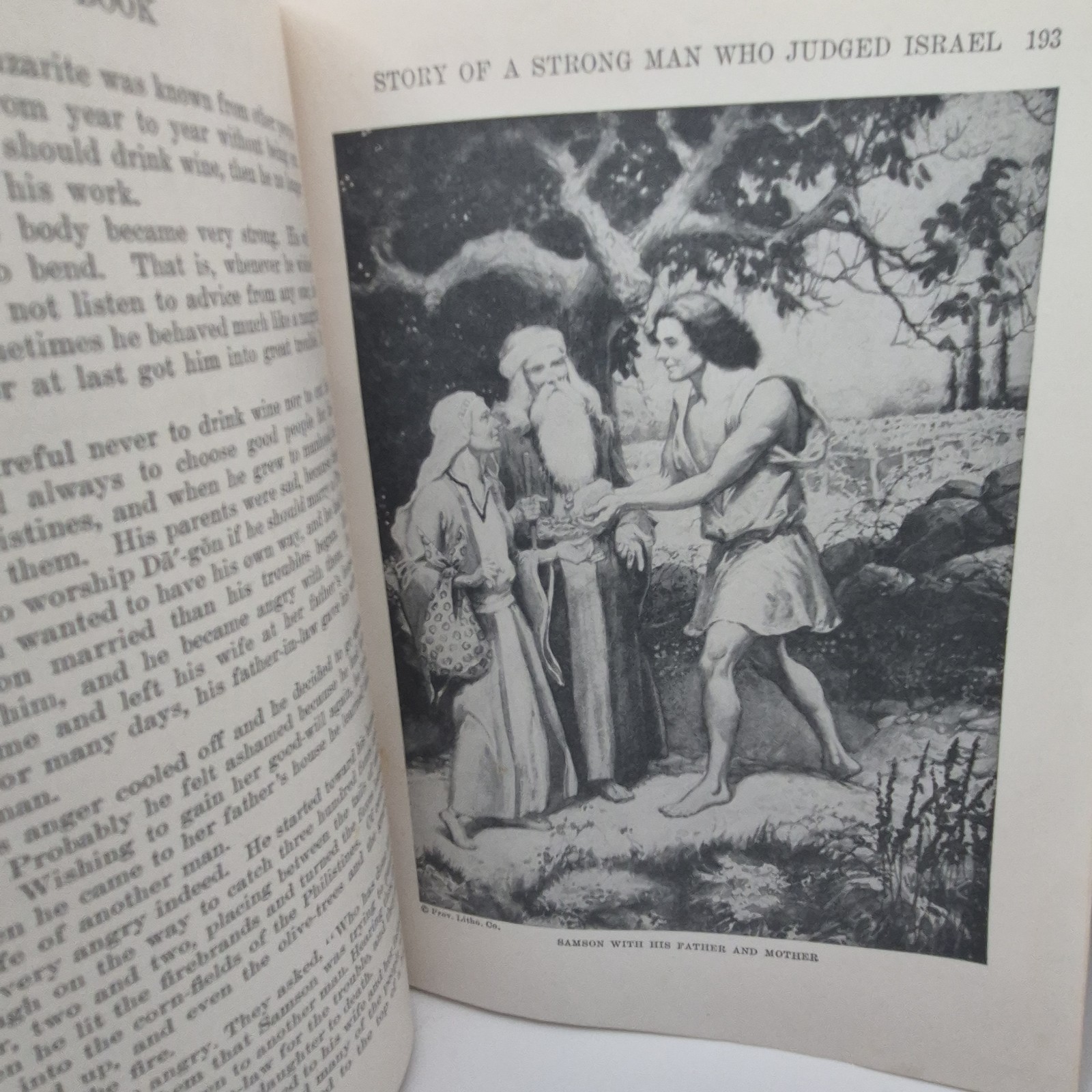 Egermeier’s Bible Story Book Illustrated In Color Antique Hardcover 1947