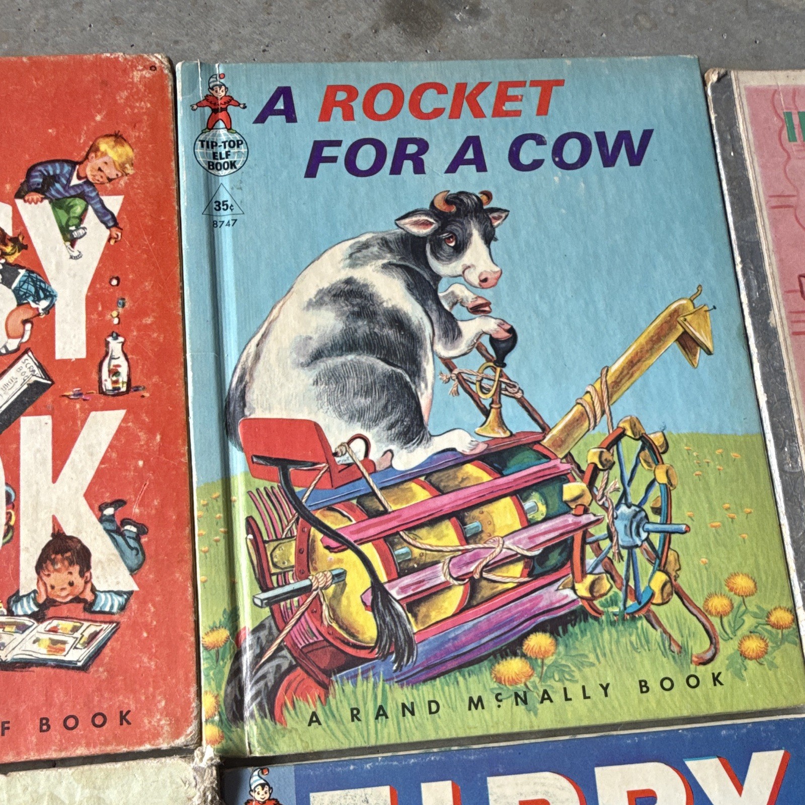 Rand McNally Elf Books Illustrated Hardcover Kids Lot (8) Busy Book, Bears