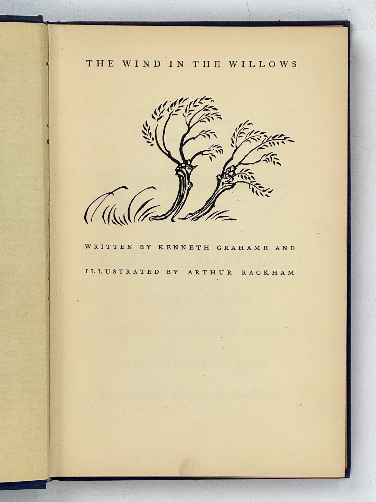 1940 KENNETH GRAHAME. The Wind in the Willows. Limited Editions Club VINTAGE HC